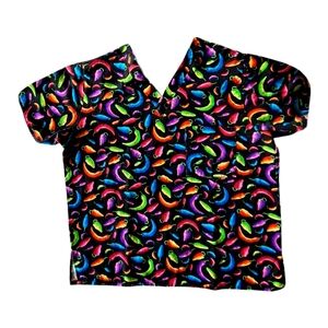 Fundamentals Hot Pepper Scrub Top